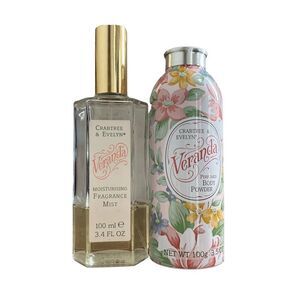 CRABTREE & EVELYN VERANDA ROOM SPRAY HUGE 3.4 Oz and Powder
